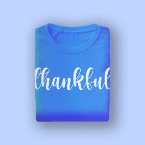 Printed Blue Tshirt